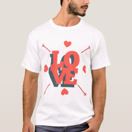 Valentijn liefde t-shirt