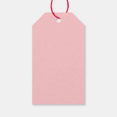 Valentijn Lieverd Baby shower Favor Cadeaulabel (Achterkant)