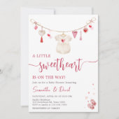 Valentijn Lieverd Baby shower Kaart (Voorkant)