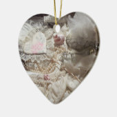 Valentijn Lieverd Keramisch Ornament (Links)