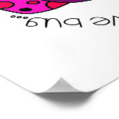 Valentijn Love Bug Poster (Hoek)