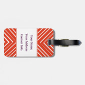 Valentijn LOVE Bullseye Bagagelabel (Achterkant horizontaal)