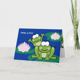 Valentijn Love Froggy Kinder Kaart