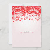 Valentijn Love Photo Invitation Kaart (Achterkant)