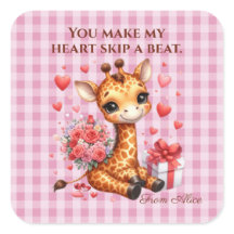 Valentijn Love Rose Boeket Giraffe