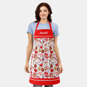 Valentijn Love Schort (Gedragen)