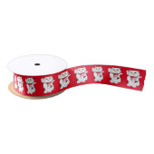 Valentijn Maneki Neko Lucky Cat Lint (Spoel)