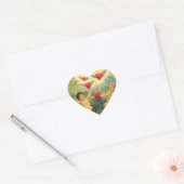  Valentijn Mijn liefdesCherubs Hart Sticker (Envelop)