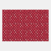 Valentijn Modern Argyle Patroon Set No7 Inpakpapier Vel (Voorkant 3)