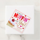 Valentijn Muffin Gift Labels (In situ)