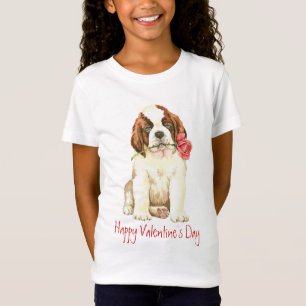 Valentijn nam St. Bernard toe T-shirt