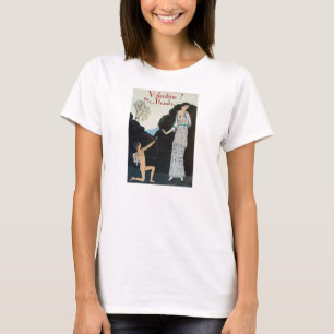 VALENTIJN? NEE,BEDANKT/RETRO ANTI VALENTINE'S DAG T-SHIRT