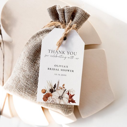 Valentijn Neutraal Pompoen Frame Welkom Cadeaulabel