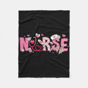 Valentijn Nicu Icu Er Rn Verpleegster Schrob Top V Fleece Deken