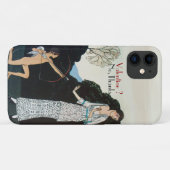 VALENTIJN? NR, /RETRO VAN HET BEDANKT Case-Mate iPhone CASE (Achterkant (horizontaal))