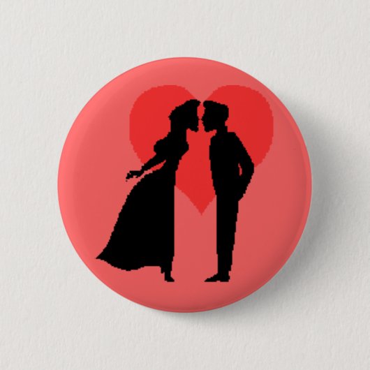 Valentijn Paar Button (Voorkant)