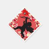 Valentijn Paper Party Napkins Servet (Hoek)