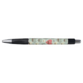 Valentijn patroon met hart en snor pen (Voorkant)