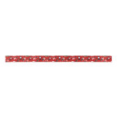 Valentijn Pattern Satin Ribbon Lint (Voorkant)