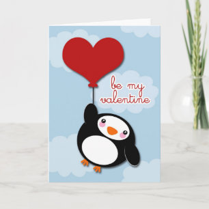 Valentijn PENGUIN - kaart