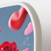 Valentijn Pickleball Love – Heart & Paddle Design (Links Detail)
