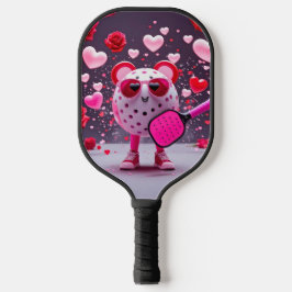 Valentijn Pickleball Love – Heart & Paddle Design