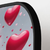 Valentijn Pickleball Love – Heart & Paddle Design (Links Detail)