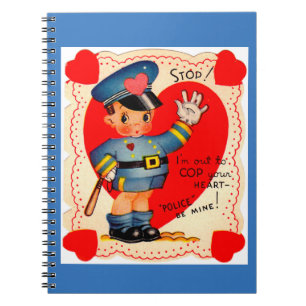valentijn politiejongen uit 1930 notitieboek