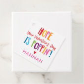 Valentijn Pop Het bevoordeelt Kinder Valentijn Bedankjes Labels (In situ)