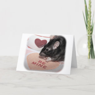 Valentijn Rattie-kaart Feestdagen Kaart