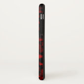 Valentijn Red Bokeh Hearts Case-Mate iPhone Case (Achterkant/links)