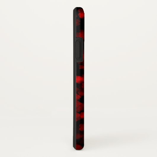 Valentijn Red Bokeh Hearts Case-Mate iPhone Case (Achterkant / rechts)