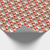 Valentijn retro Cadeaupapier (Hoek)