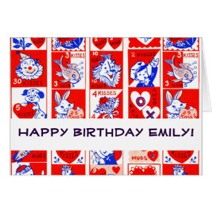 Valentijn Retro Liefde Knuffels Schattige Patroon