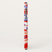 Valentijn Retro Liefde Knuffels Schattige Patroon Case-Mate iPhone Case (Achterkant/links)