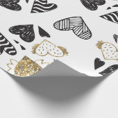 Valentijn Romantic Love Seamless Pattern (2) Cadeaupapier (Hoek)