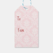 Valentijn Roos Affenpinscher Cadeaulabel (Achterkant)