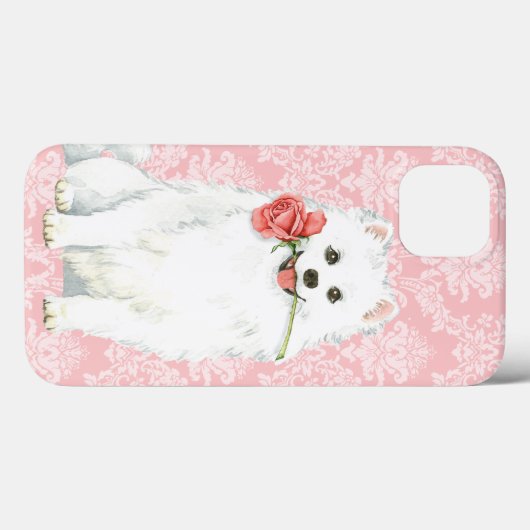 Valentijn Roos American Eskimo Dog Case-Mate iPhone Case (Achterkant (horizontaal))