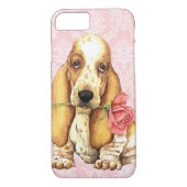 Valentijn Roos Basset Case-Mate iPhone Case (Achterkant)