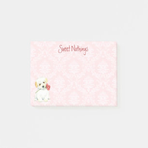 Valentijn Roos Coton de Tulear Post-it® Notes