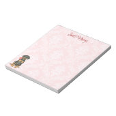 Valentijn Roos Doberman Notitieblok (Gedraaid)