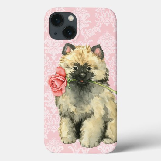 Valentijn Roos Keeshond Case-Mate iPhone Case (Achterkant)