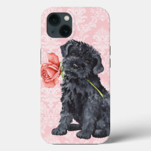 Valentijn Roos Kerry Blue Terrier iPhone 13 Hoesje