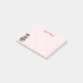 Valentijn Roos Mini Schnauzer Post-it® Notes (Schuin)