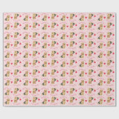 Valentijn Roos Norfolk Terrier Cadeaupapier (Vlak)