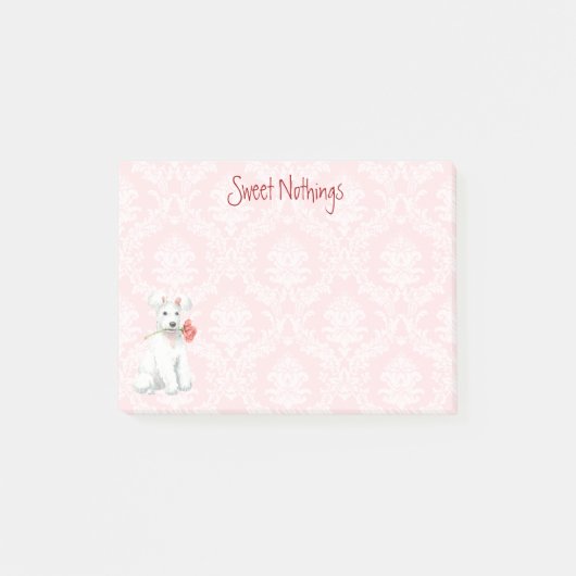 Valentijn Roos Pumi Post-it Opmerkingen Post-it® Notes (Voorkant)