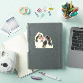 Valentijn Roos Shih Tzu Vinyl Sticker (iPad Cover)