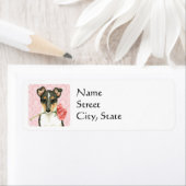 Valentijn Roos Smooth Collie Etiket (Insitu)