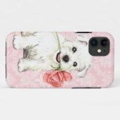 Valentijn Roos Westie Case-Mate iPhone Case (Achterkant (horizontaal))