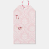 Valentijn Roos Whippet Cadeaulabel (Achterkant)